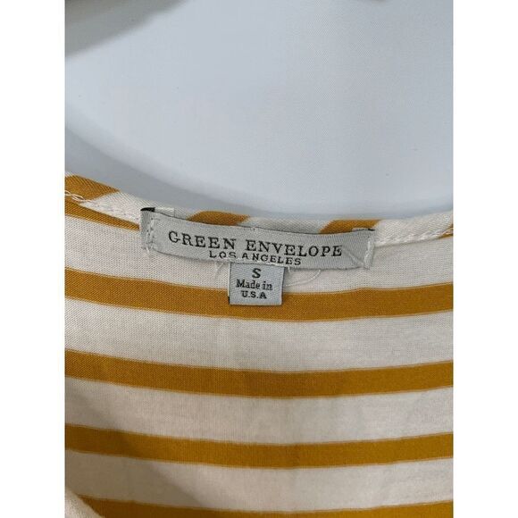 Green Envelope Los Angeles Striped Shirt - Picture 6 of 7